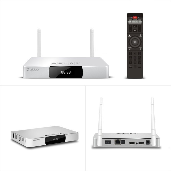 [Free Keyboard] Zidoo X9 Android 4.4 HDMI Quad Core TV Box 2G/8G Wifi Bluetooth 4K2K H.265 HD Picture in Picture... N2