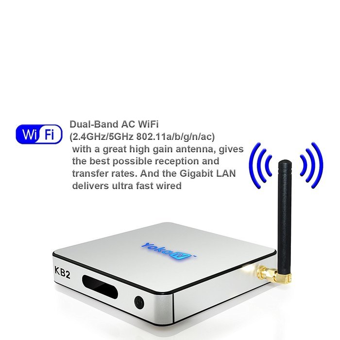 KOLOF KB2 Android TV Box Amlogic S912 Octa Core Android 6.0 KODI 17.0 2GB RAM 32GB ROM Streaming Media Player... N2