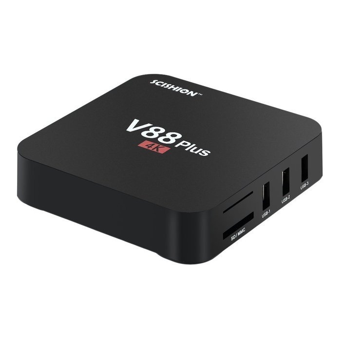 Vipwind V88 Plus Android 5.1 TV Box RK3229 Quad Core KODI 16.1 XBMC UHD 4K HDMI 2G/8G WiFi AirPlay Miracast HD... N4