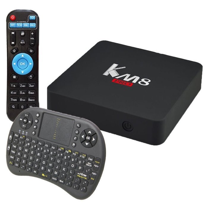 Olymstore Km8 Pro S912 Android 6.0 TV Box OS Octa Core 2GB 16GB Dual-band WiFi Bluetooth 4k x 2k Kodi 17.0 Streaming...