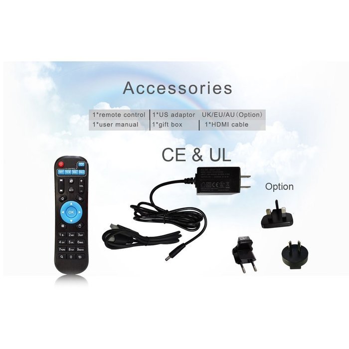 Olymstore Km8 Pro S912 Android 6.0 TV Box OS Octa Core 2GB 16GB Dual-band WiFi Bluetooth 4k x 2k Kodi 17.0 Streaming... N2