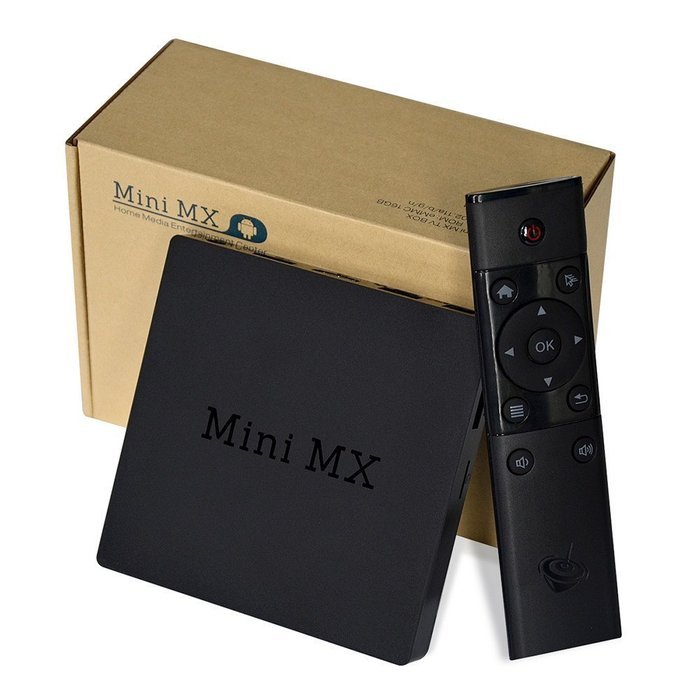 TV Box Android,1000M LAN KODI 16.0 Amlogic S905 Quad Core Mini MX 2G/16G Android 5.1 TV BOX H.2 Bluetooth 4.1... N5
