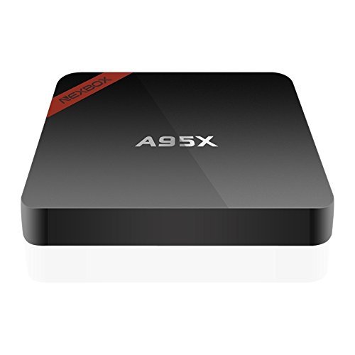 Vipwind Android TV Box A95X 2G+8G Android 6.0 Amlogic S905X Quad Core 2.4G Wifi KODI 16.1 Pre-installed Nexbox...