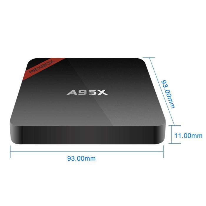 【2GB RAM+8GB ROM】NEXBOX 2016 New Arrival Amlogic S905X Quad Core Cortex A53 CPU 2.0GHz 64bit A95X TV Box Android... N2