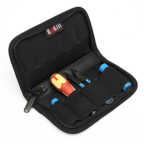 BephaMart Portable BUBM 9 Pcs Storage Case Bag For Battery Cable USB Flash Drive