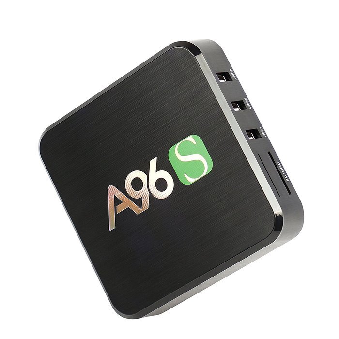 A96S Tv Box Android 6.0 Amlogic S905X CPU Cortex-A53 Mali-450 GPU 2G/8G UHD 4K2K HEVC H.265 1080P Streaming Media... N4