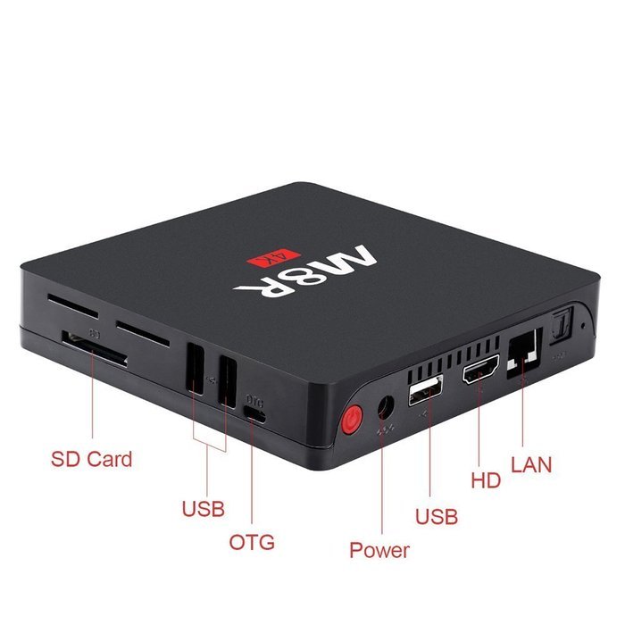 VIGICA M8R RK3368 2GB/8GB Android 5.1 Lollipop TV BOX 4K2K Set Top Box Kodi Fully Loaded XBMC add-on 1080P Dual... N2