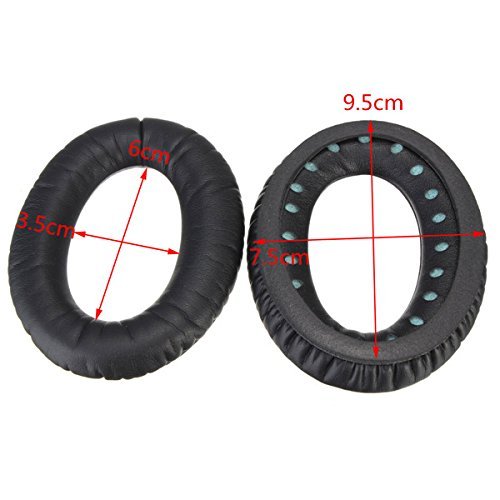 BephaMart Replacement Ear Pads Cushion For Bose QC15 QC2 AE2 AE2I Headphone N6