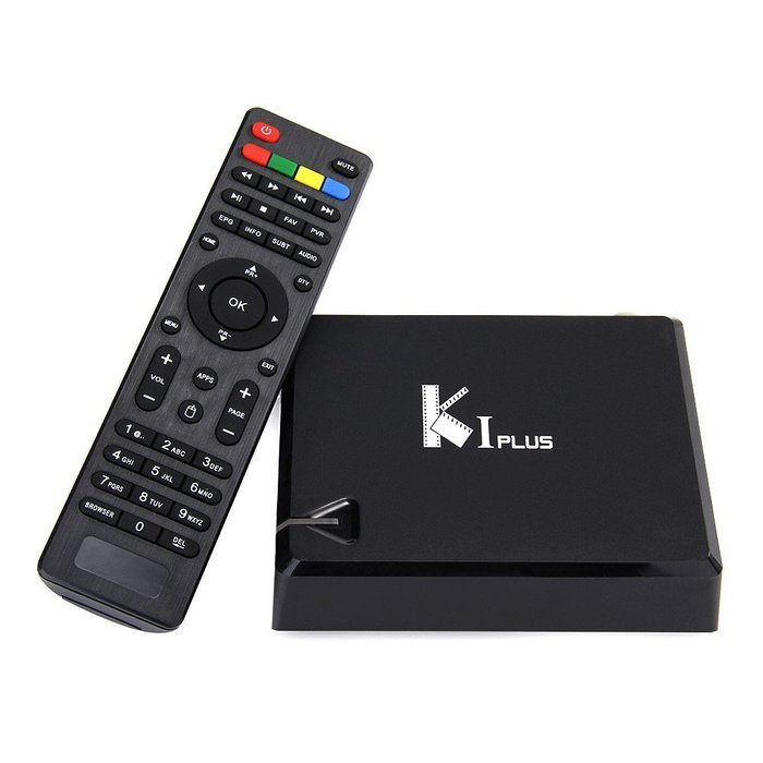 KI PLUS K1 Plus DVB S2 T2 Amlogic S905 Android 5.1.1 DLNA AirPlay Miracast Netflix Android TV Box