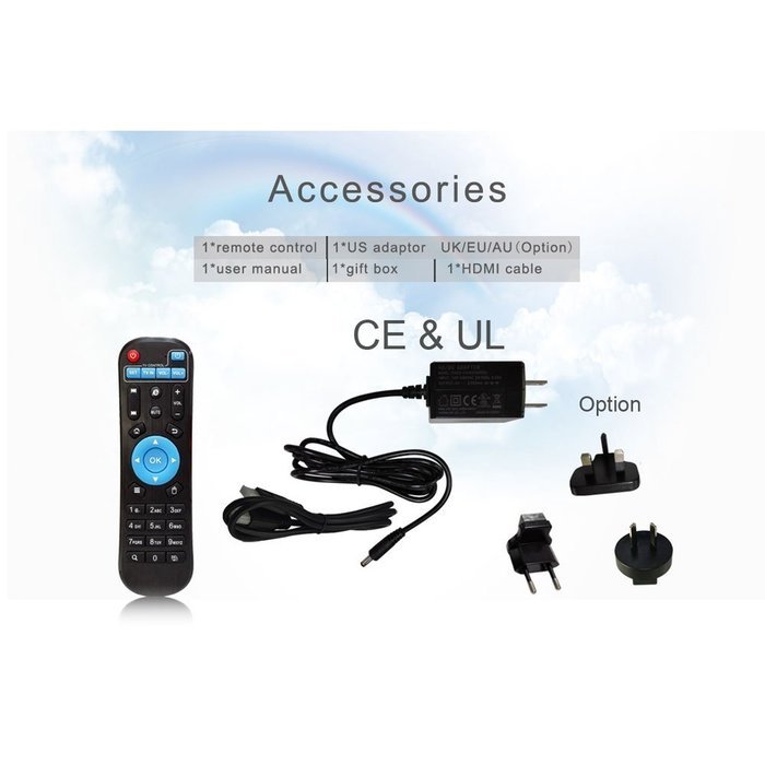 Olymstore BB2 S912 Android 6.0 TV Box OS Octa Core 2GB 16GB Dual-band WiFi Bluetooth 4k x 2k Kodi 17.0 Streaming... N2