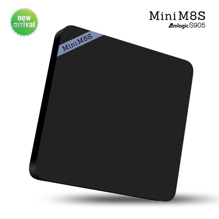 GBSELL Mini M8S TV Box 4K 1080HD Amlogic S905 Android HDMI WiFi Bluetooth 4.0 2GB 8GB N3