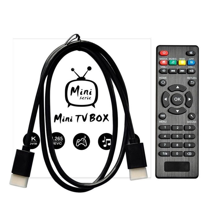 GBSELL Mini M8S TV Box 4K 1080HD Amlogic S905 Android HDMI WiFi Bluetooth 4.0 2GB 8GB N8