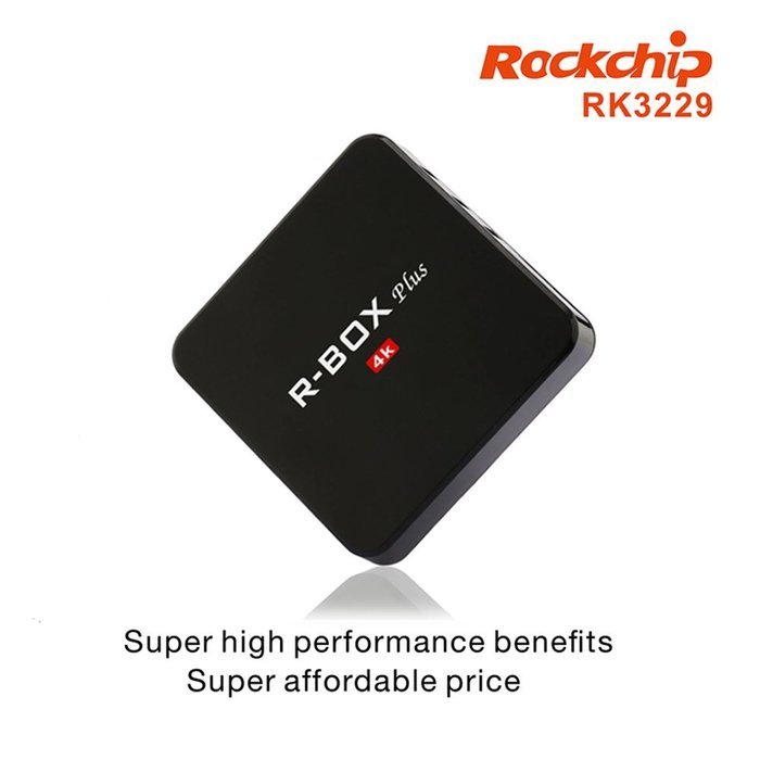 Kekilo R-BOX Plus TV Box RK3229 Quad Core Android 5.1 2G 16G 4K WIFI H.265 with Bluetooth 4.0 10/100M Ethernet... N2