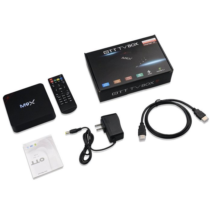 Kekilo R-BOX Plus TV Box RK3229 Quad Core Android 5.1 2G 16G 4K WIFI H.265 with Bluetooth 4.0 10/100M Ethernet... N16