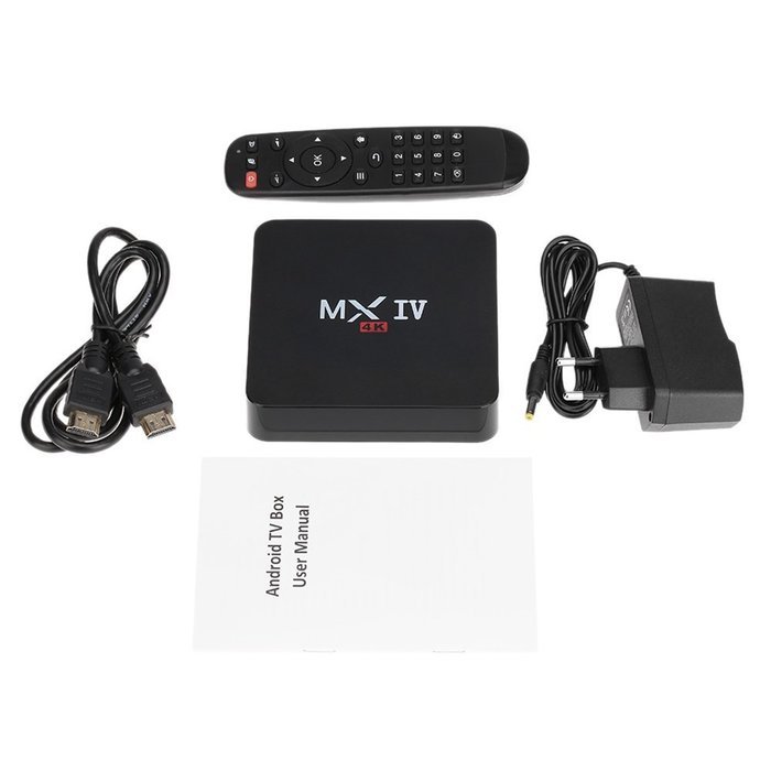 Vipwind MX IV 4K Smart Android TV Box Android5.1 Amlogic S905 Quad-Core XBMC 2G/8G Mini PC WiFi 1000M LAN H.265... N6