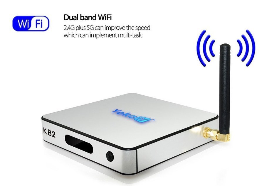 YOKA KB2 WiFi & Bluetooth Smart Android 6.0 TV Box