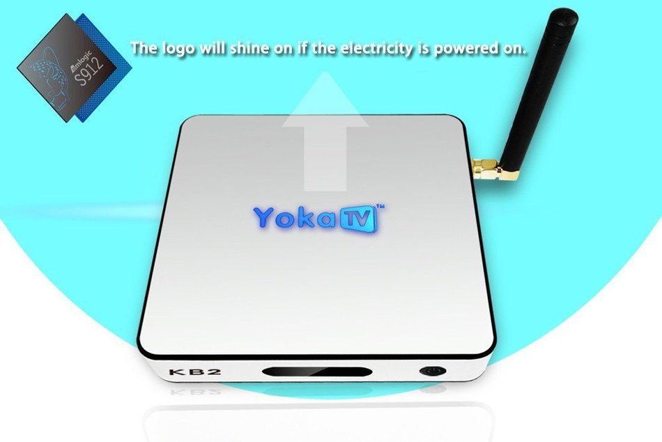 YOKA KB2 WiFi & Bluetooth Smart Android 6.0 TV Box N3