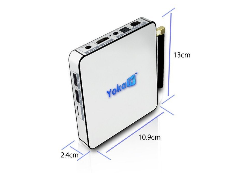 YOKA KB2 WiFi & Bluetooth Smart Android 6.0 TV Box N4