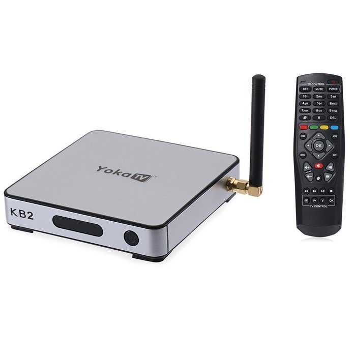 YOKA KB2 WiFi & Bluetooth Smart Android 6.0 TV Box N5