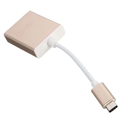 USB-C USB 3.1 Type C to HDMI 1080p HDTV Adapter Cable with Silver Aluminium Case N3