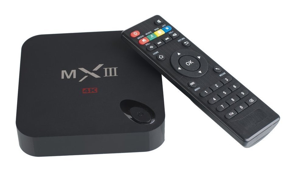 RealVision&reg;MXIII Smart Tv BOX Android Support Airplay Miracast Fly Air Mouse Keyboard Pre-installed Kodi/ Xbmc... N3
