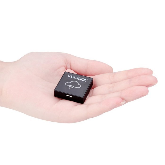Vodool WiFi Memory Card Reader, Wireless Flash Drive WiFi Storage OTG Disk with Micro SD TF Card Slot for Apple... N4