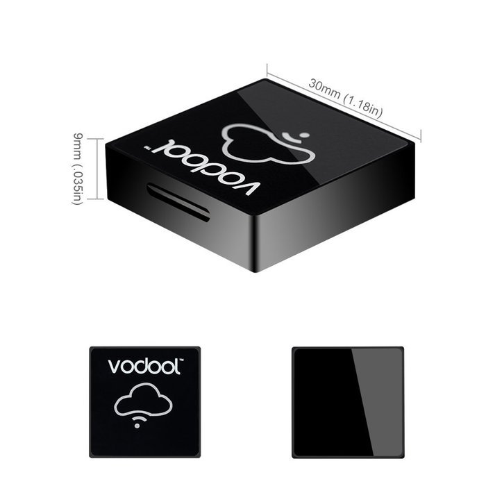 Vodool WiFi Memory Card Reader, Wireless Flash Drive WiFi Storage OTG Disk with Micro SD TF Card Slot for Apple... N5