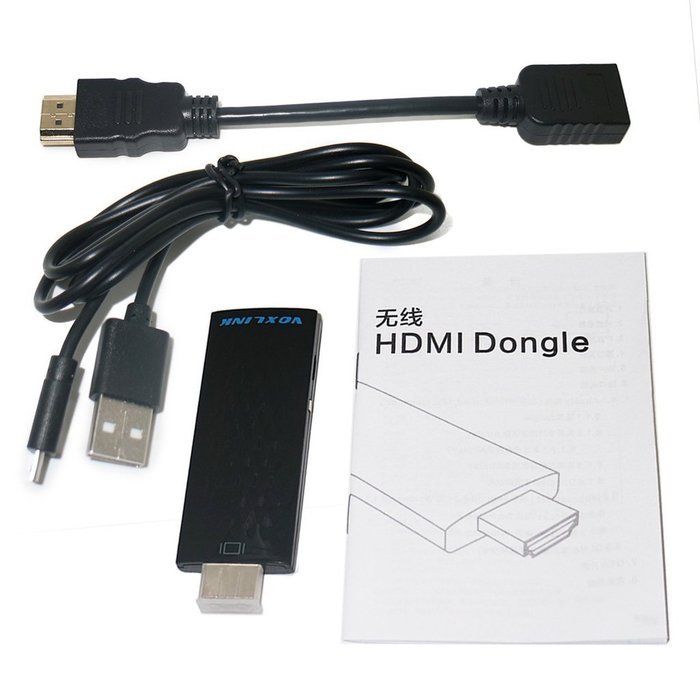 Voxlink Chromecast Miracast Dongle black WIFI Wireless HDMI For iphone Android Mac Book Mirror Airplay N3