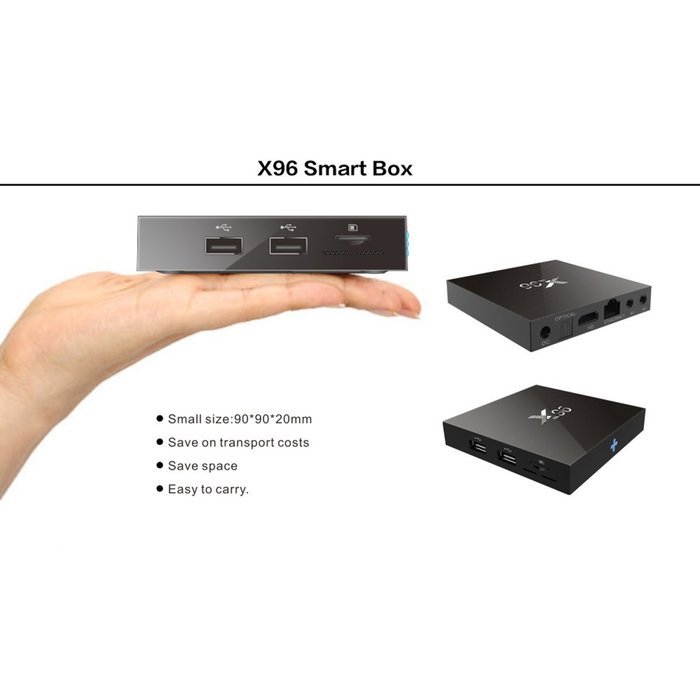 Soogoo Android 6.0 Smart Tv Box, Amlogic S905X Quad Core Set Up Box, Kodi 16.0 Pre-installed, 1G/8G 64 Bit 4K... N2