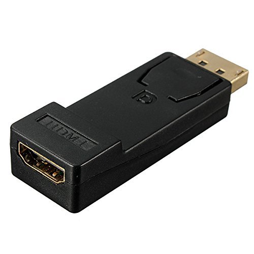 BephaMart 1080P DisplayPort Male DP To HDMI Female M/F Adapter Converter