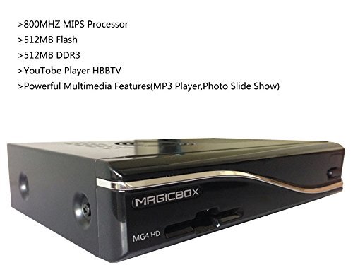 Vanilia Linux HD digital DVB-S2/T2/C 300M wifi TV Receiver Multimedia Magic Box YouTobe Player HBBTV with 800MHZ... N2