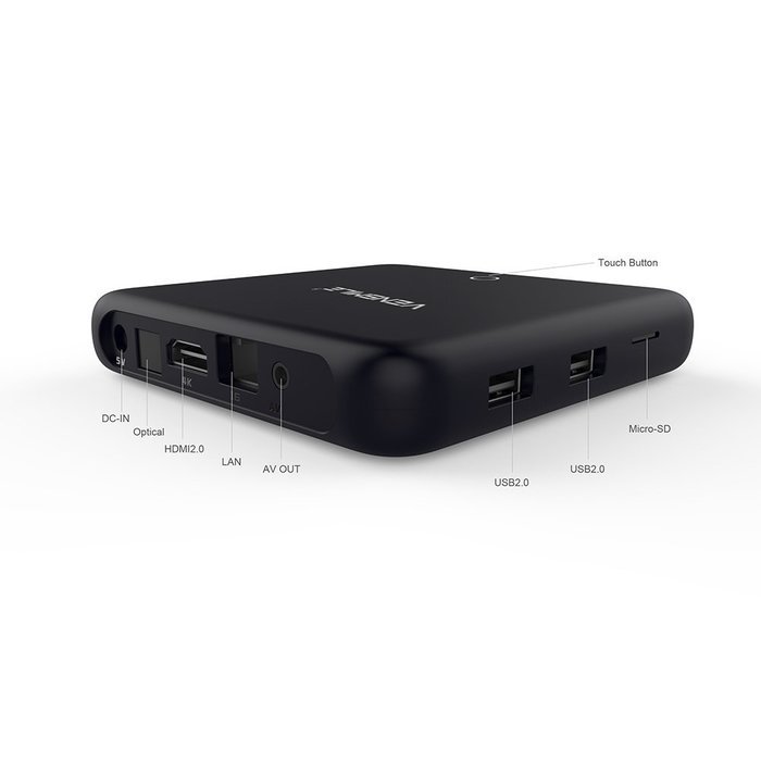 Vensmile U1 Remix 2.0 Amlogic S905 Quad Core 2GB/32GB BT4.0 2.4G/5.8G WiFi 1000Mbps LAN TV Box N3