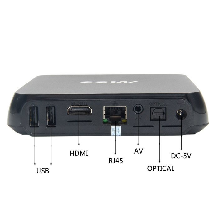 HODELY M8S Quad-core Amlogic S812 Android 4.4.2 TV Box 2GB+8GB 2.4G/5G Wi-Fi Kodi Bluetooth Multifunction Media...