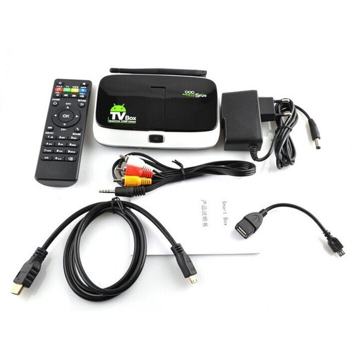 Vipwind CS918S Android 4.4 Smart TV Box Quad Core 2GB RAM 16GB ROM Built Bluetooth 3G 4K Allwinner A31S Quad-Core... N3