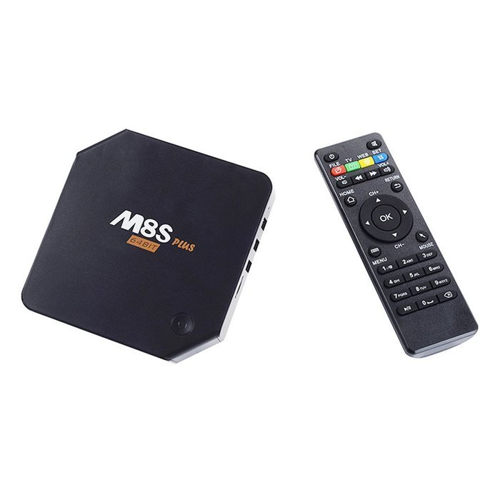 Android 5.1.1 TV Box M8S Plus Xbmc KODI (15.2) 4Kx2K Amlogic S905 Quad-core 2GB/16GB Built-in WiFi Bluetooth 4.0...