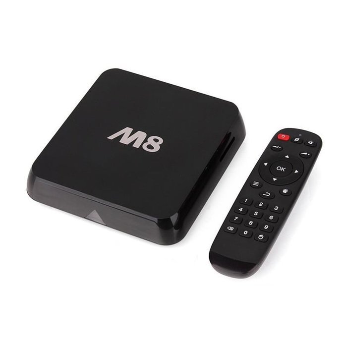Dolotu M8 Amlogic S802 Quad Core Android 4.4 Smart Set Top TV Box HDMI Media Streaming Player KODI N4