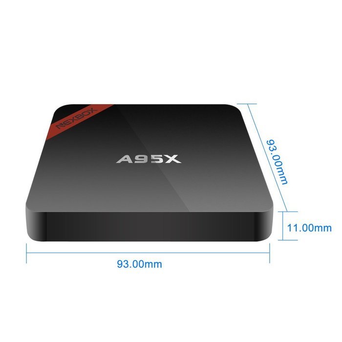 NewEra A95X OTT Internet TV Box 4K Ultra HD Android 6.0 Quad Core 2.0GHz RAM:1GB/ROM:8GB IPTV Network Media Player N8