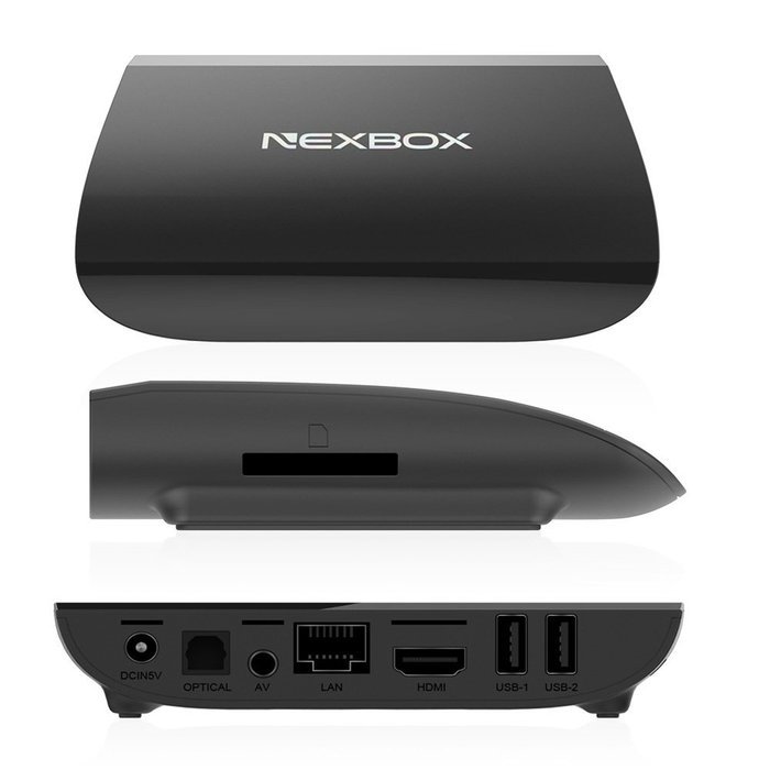 Spdoo NEXBOX A1 Android 6.0 2G/16G 4K TV BOX Amlogic S912 Octo-core 2GHz ARM Cortex-A53 64-bit KODI 16.1 Fully... N3