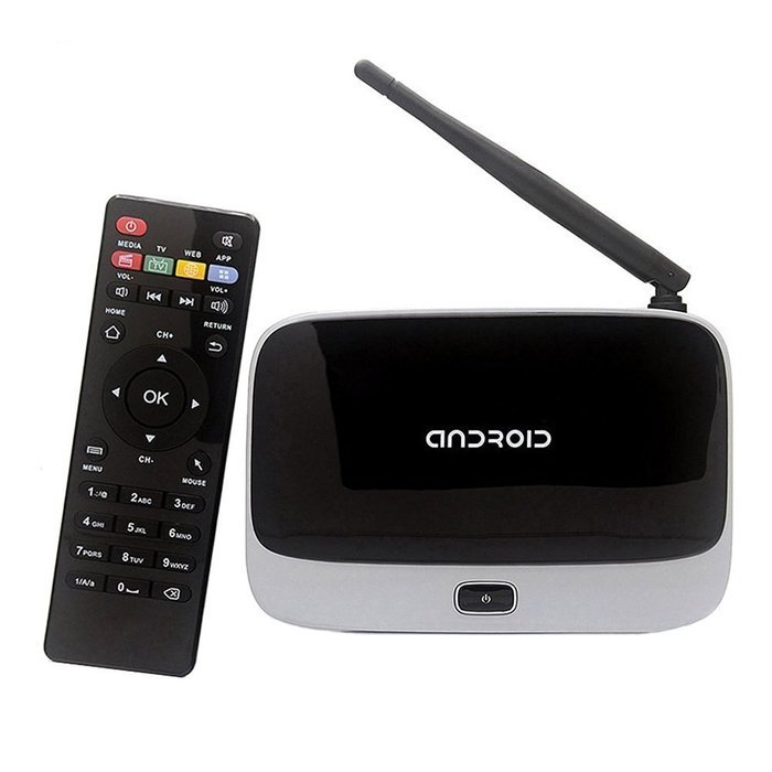 SHENNOSI CS918 Android 4.4 TV Box Player RK3188T Quad Core 1GB/8GB WiFi Smart TV Box WiFi 1080P Media Player with. 