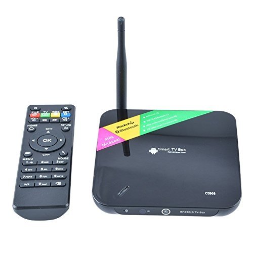 Vipwind CS968 Mini Pc Android 4.4 4K HD 1080P TV Box 2GB RAM 8GB Android RK3188 Quad-core Smart TV Box 2MP Camera...