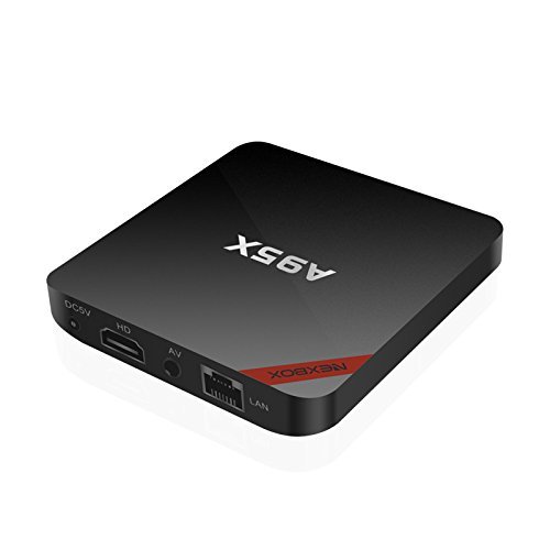 Nexbox A95X Amlogic S905X 2G DDR3 RAM 16G eMMC ROM Android 6.0 2.4G+5.0G Dual Band WiFi 4K 60fps Kodi 16.1 Bluetooth... N3