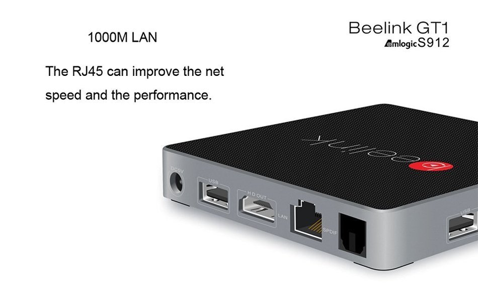 Beelink Android 6.0 TV Box With 2.4G + 5.8G Octa Core WiFi Bluetooth 4.0,2G DDR3 RAM 32G eMMC ROM Installed Streaming... N3
