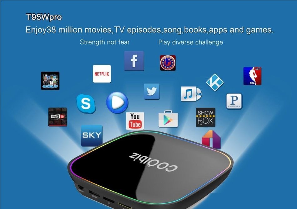 Hotkey S912 Android 6.0 TV Box Octa Core 2GB DDR3+16GB WiFi HD Media Player N6