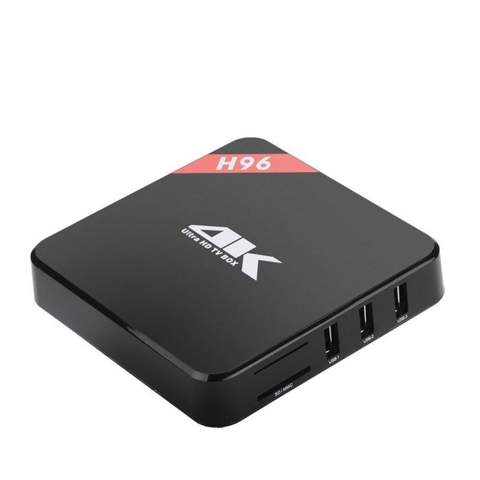 NEW H96 Amlogic S905 4kx2k Android 5.1 Quad core 1G DDR 8G Android TV Box Wifi & Ethernet 10/100M N4