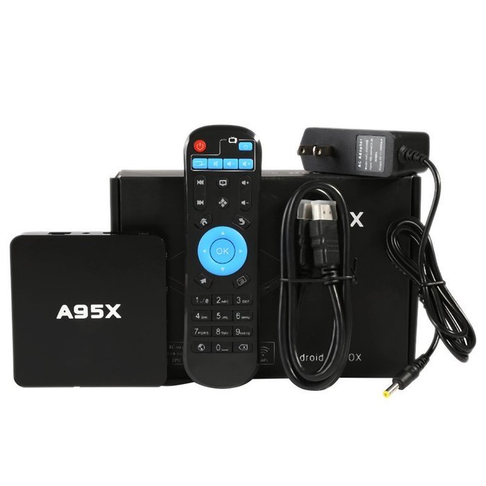 Edal 10 PACKS NEXBOX Android 5.1 4K TV Box A95X Amlogic S905 Quad core Cortex A53 2.0GHz 64bit Mini PC KODI 16.0...
