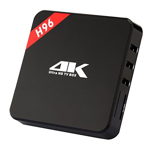 H96 Android 5.1 4K Amlogic S905 Quad Core 1GB/8GB Tv Box Player