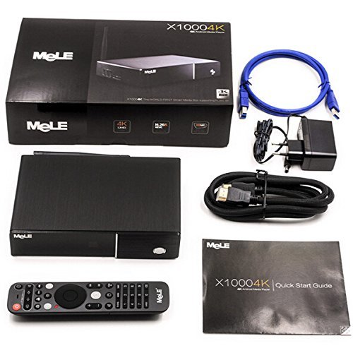 MeLE X1000 4K Android Media Player Realtek 1195 4K Display H.265 HDMI 1.4 ISO 3D BDMV SAMBA Stream Dolby DTS 7.1... N6