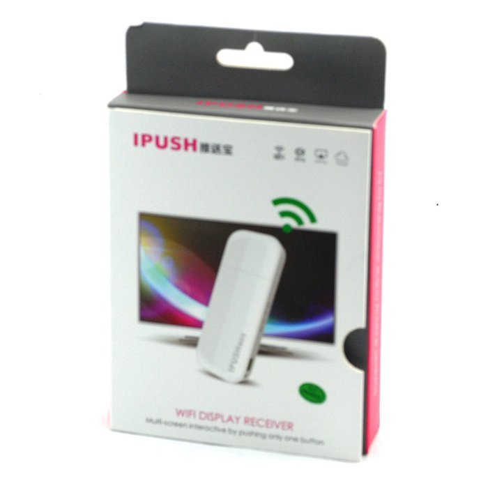 Anleo Wireless iPush AirPlay HDMI DLNA Transmission MediaShare Wifi Display Receiver N8