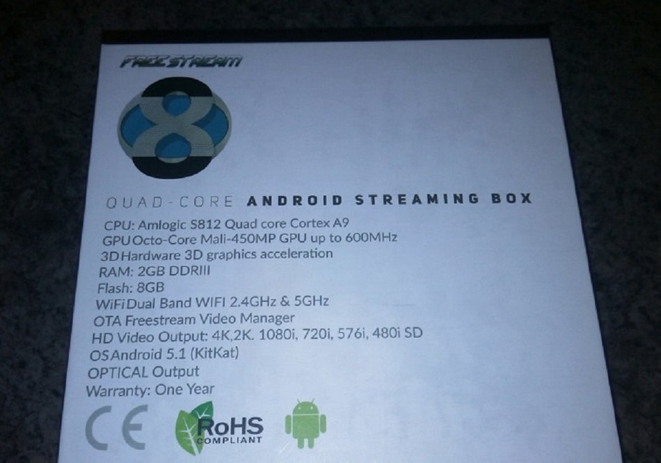 2016 KODI TV Free Stream X8 [Free Lifetime Auto-Updates] 4K Ultra HD/3D Octo-Core MALI-450 GPU 2GB DDRIII Android... N2