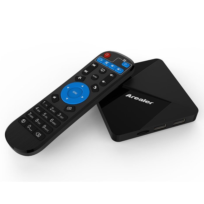 Arealer X9 Android 6.0 TV Box 2GB + 16GB Quad Core 64bit Amlogic S905X KODI 16.1 Support 2.4G & 5G Dual Band Wi-Fi... N2